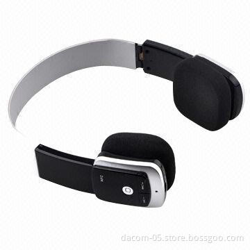 Bluetooth Stereo Headphones with Foldable Headband